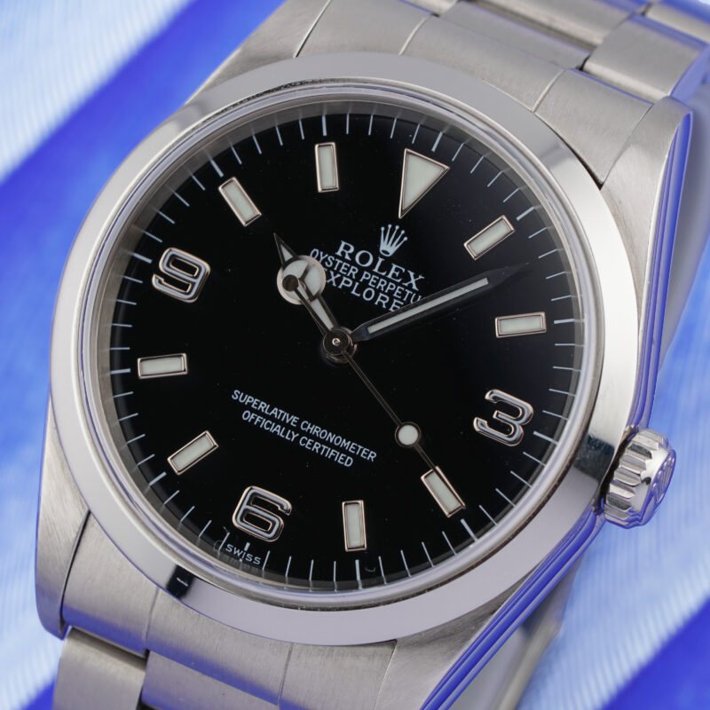 Rolex Explorer 14270 Swiss Only dial – vintage Rolex tool watch from 1999