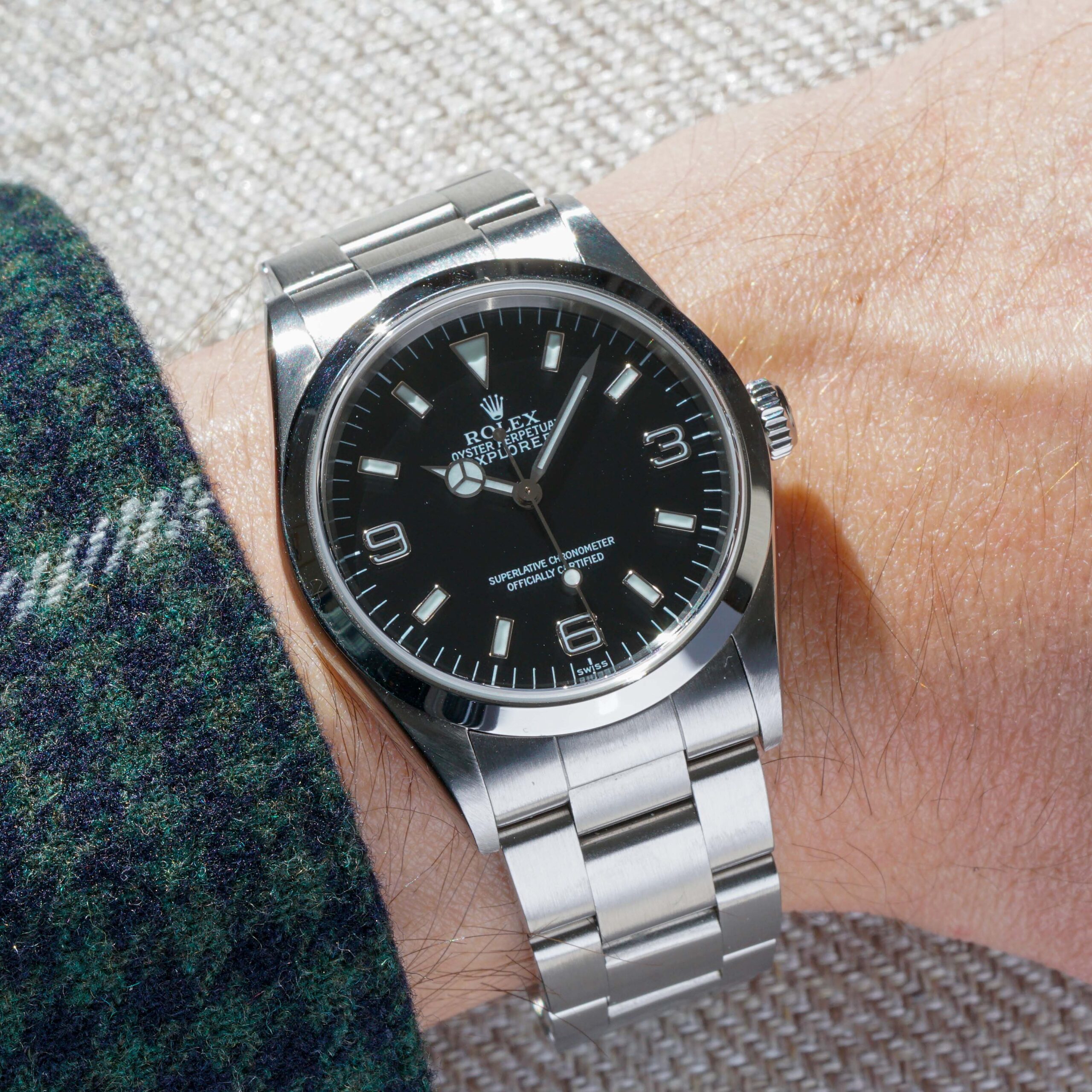 Rolex Explorer "Swiss" Only Ref. 14270 1999 Stickered & B+P - Image 3