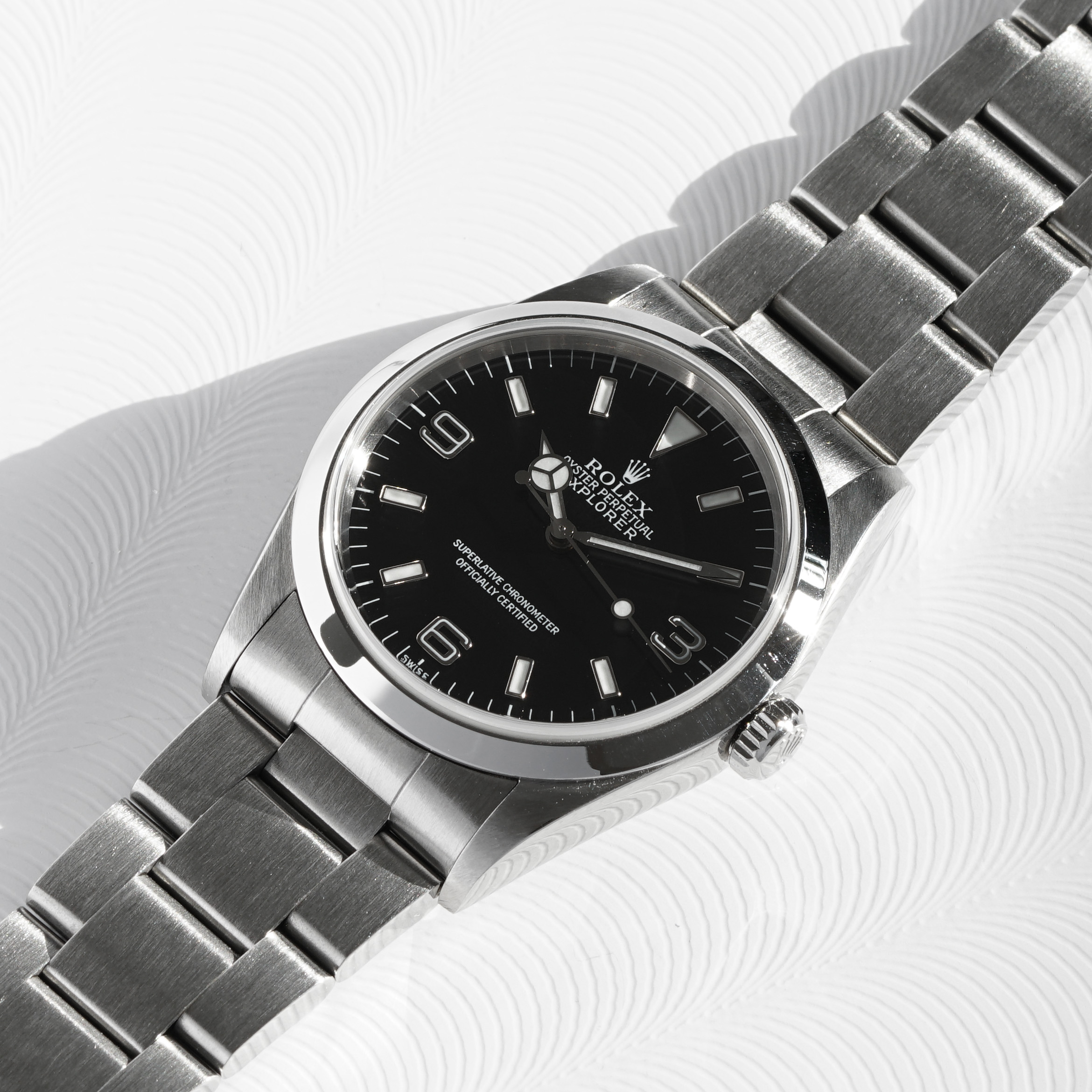 Rolex Explorer "Swiss" Only Ref. 14270 1999 Stickered & B+P - Image 6