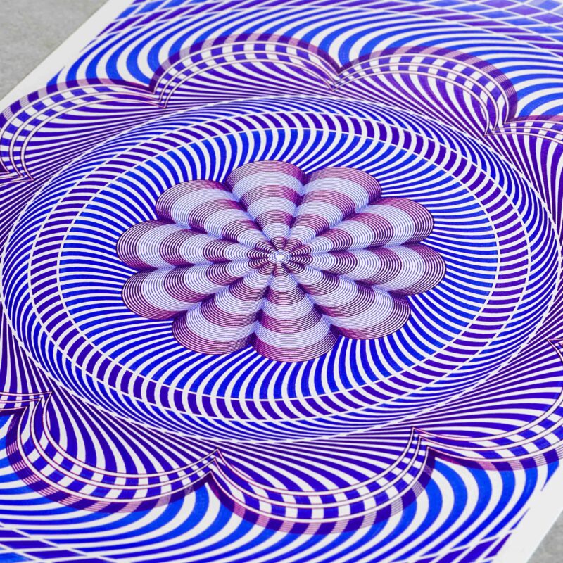 Flinqué Mosaïque Bleu – Image 2