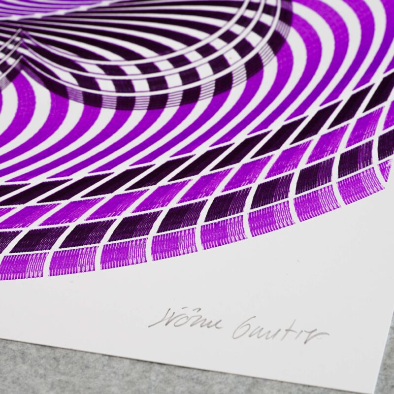 Flinqué Mosaïque Violet – Image 8