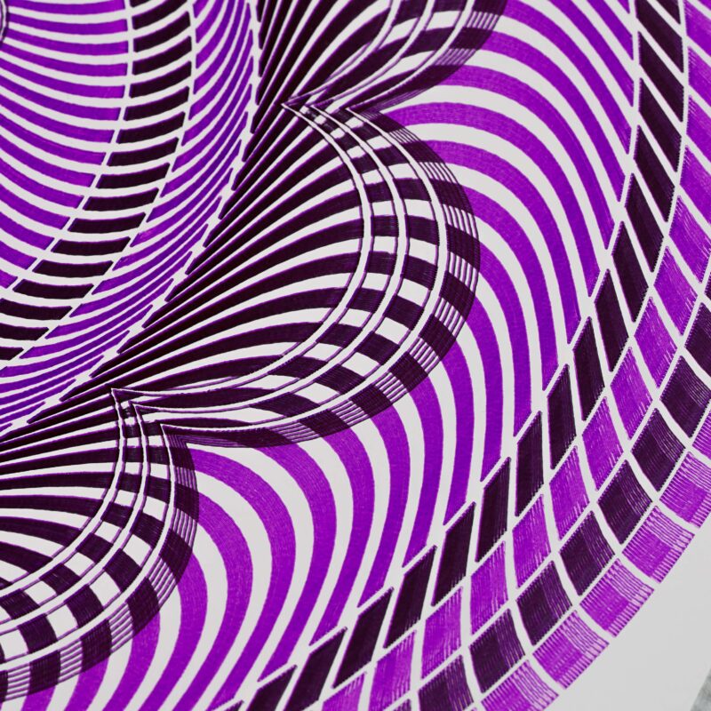 Flinqué Mosaïque Violet – Image 5