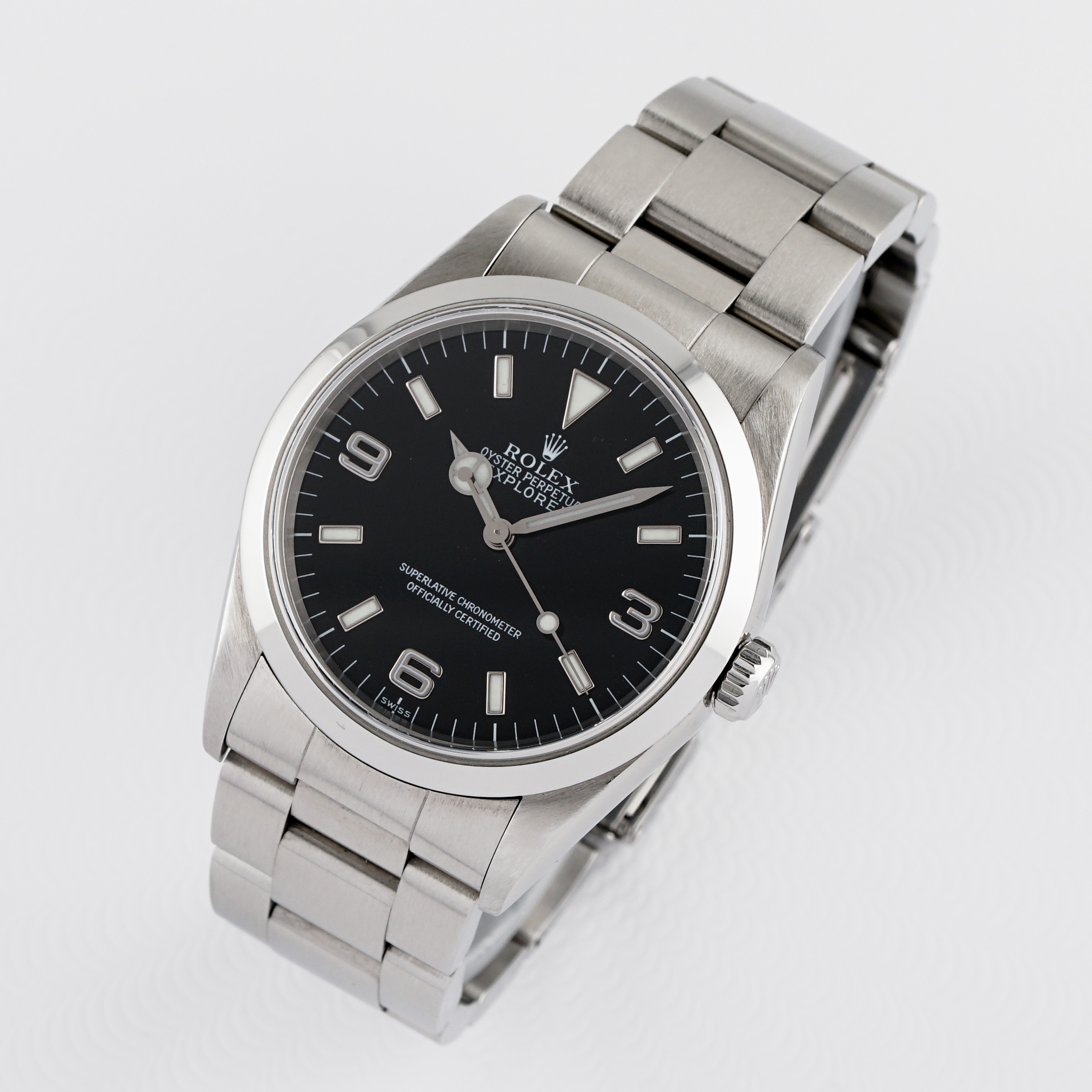 Rolex Explorer 14270 Swiss Only dial – vintage Rolex tool watch from 1999
