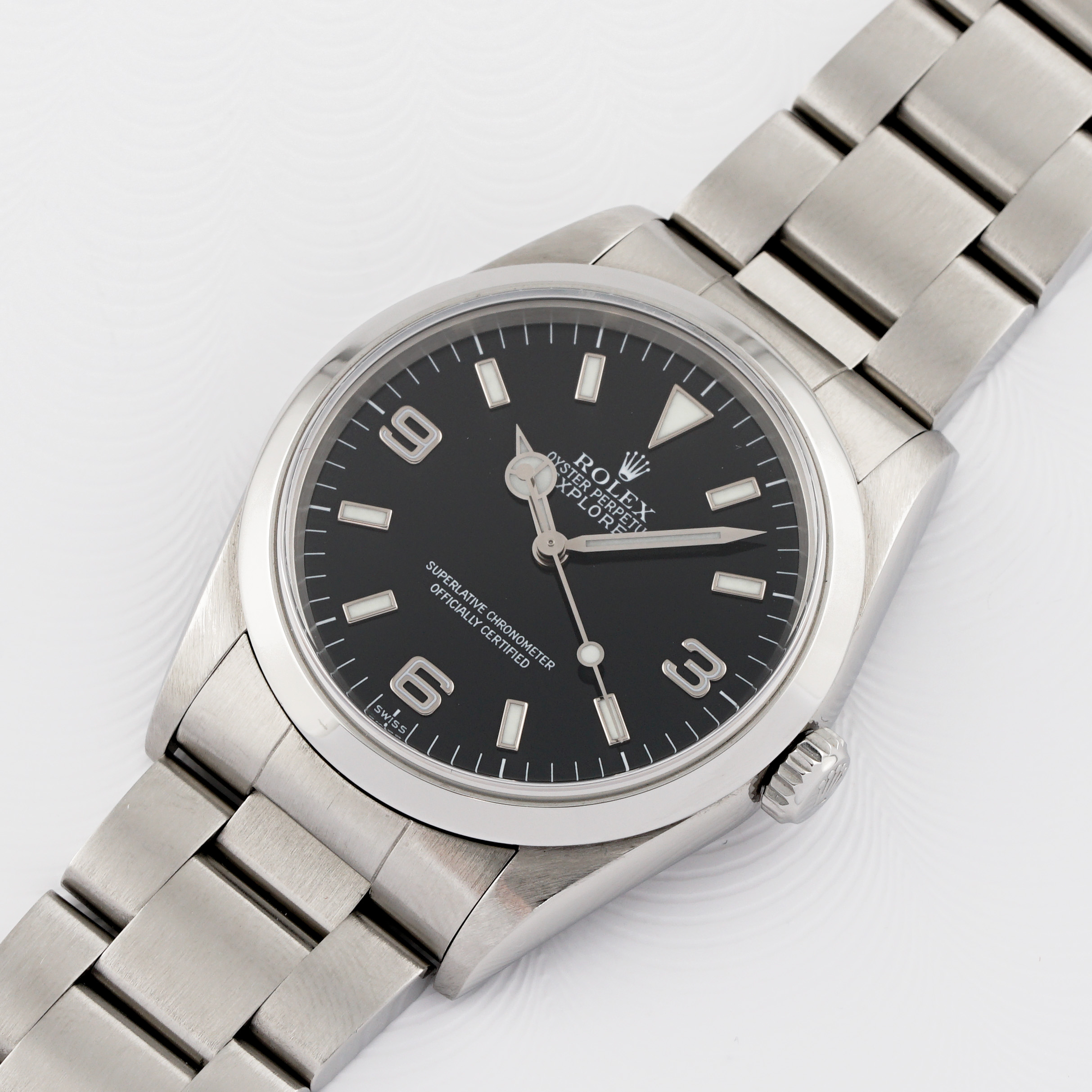 Rolex Explorer 14270 Swiss Only dial – vintage Rolex tool watch from 1999