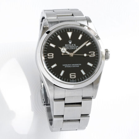 Rolex Explorer “Swiss” Réf. 14270 1999 avec sticker B&P