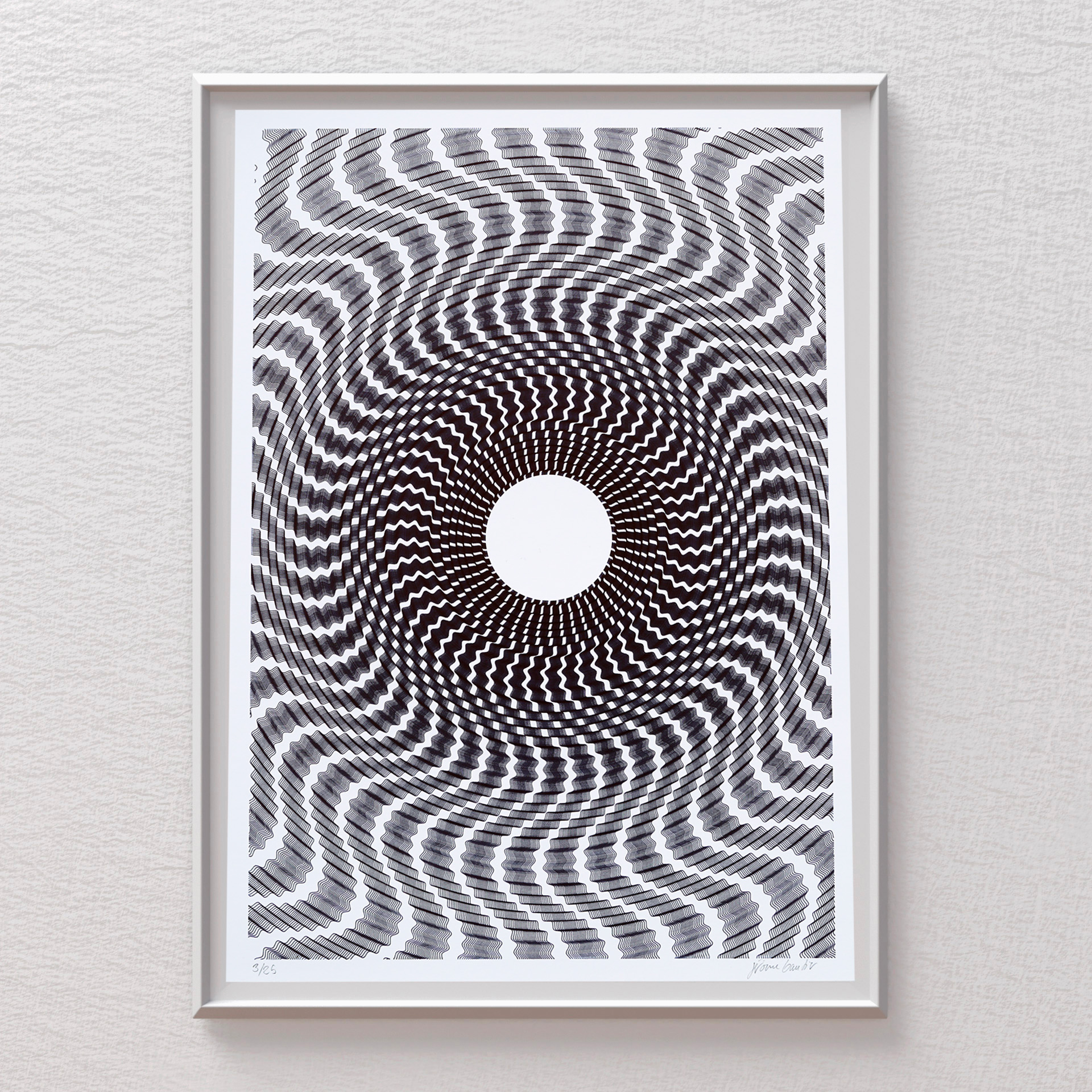 Guilloché Cannelé Noir Jérôme Gautier