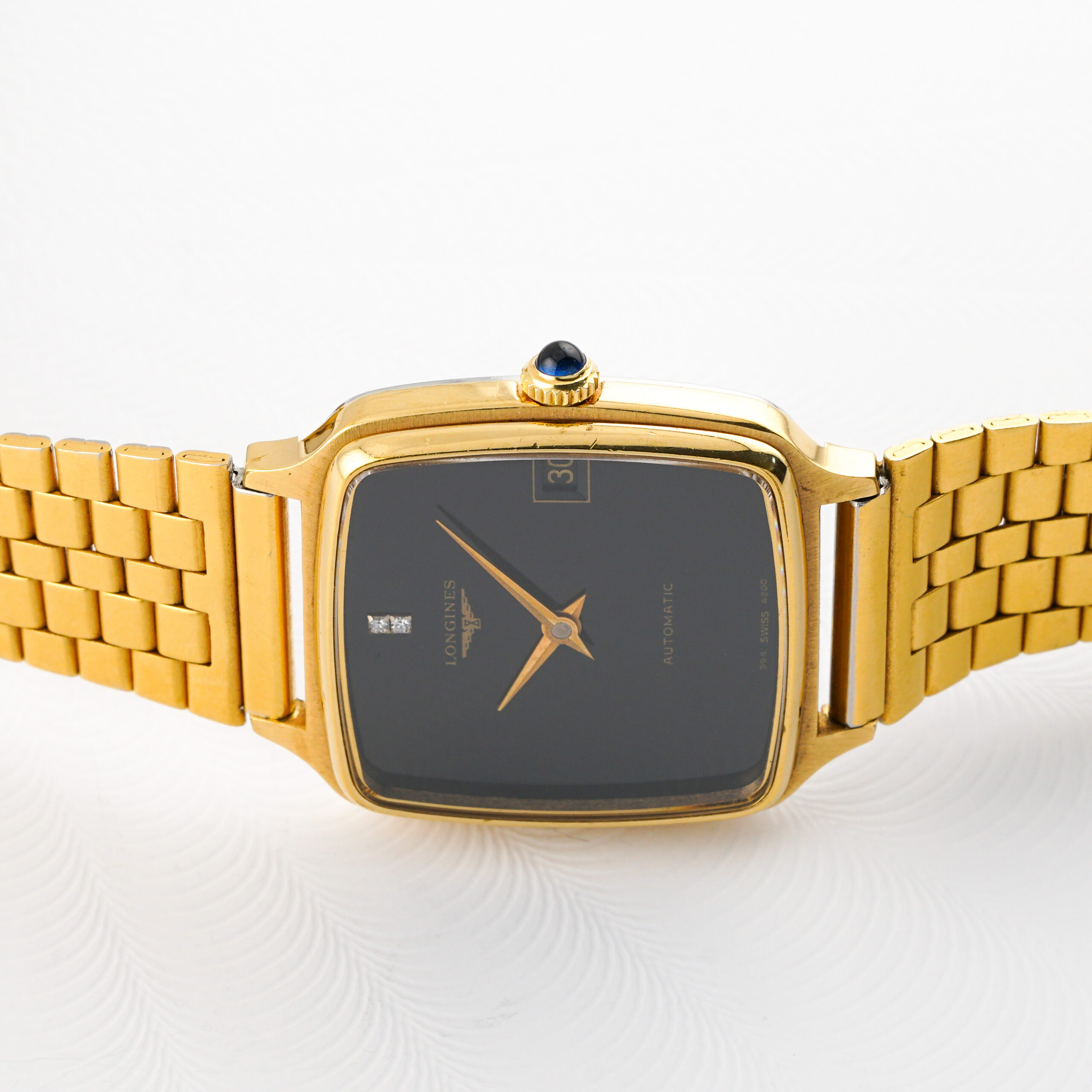 Longines Automatic Ref. 4200 Vintage TV Gold plated