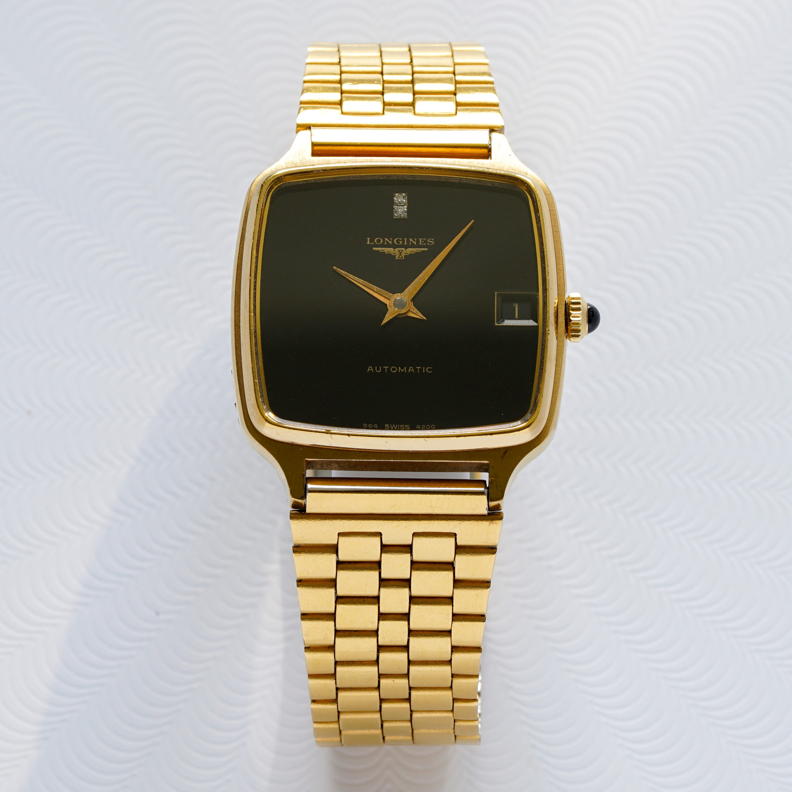 Longines Automatic Ref. 4200 Vintage TV Gold plated