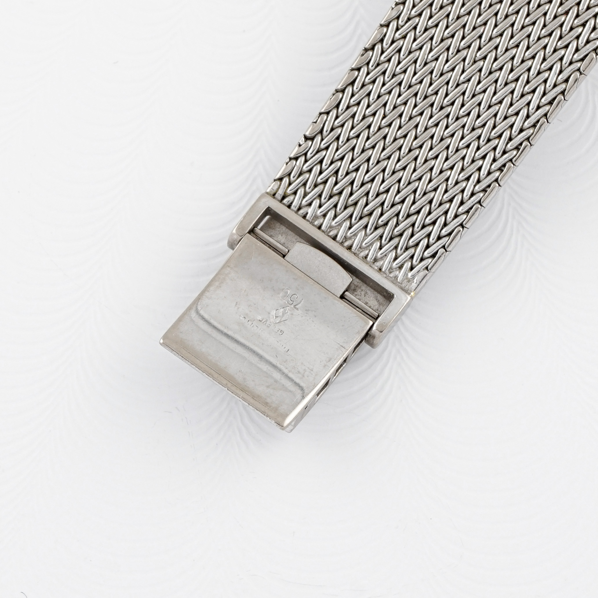 Patek Philippe Calatrava Ref. 3744 Clou de Paris 18k WG Box, Papers & invoice