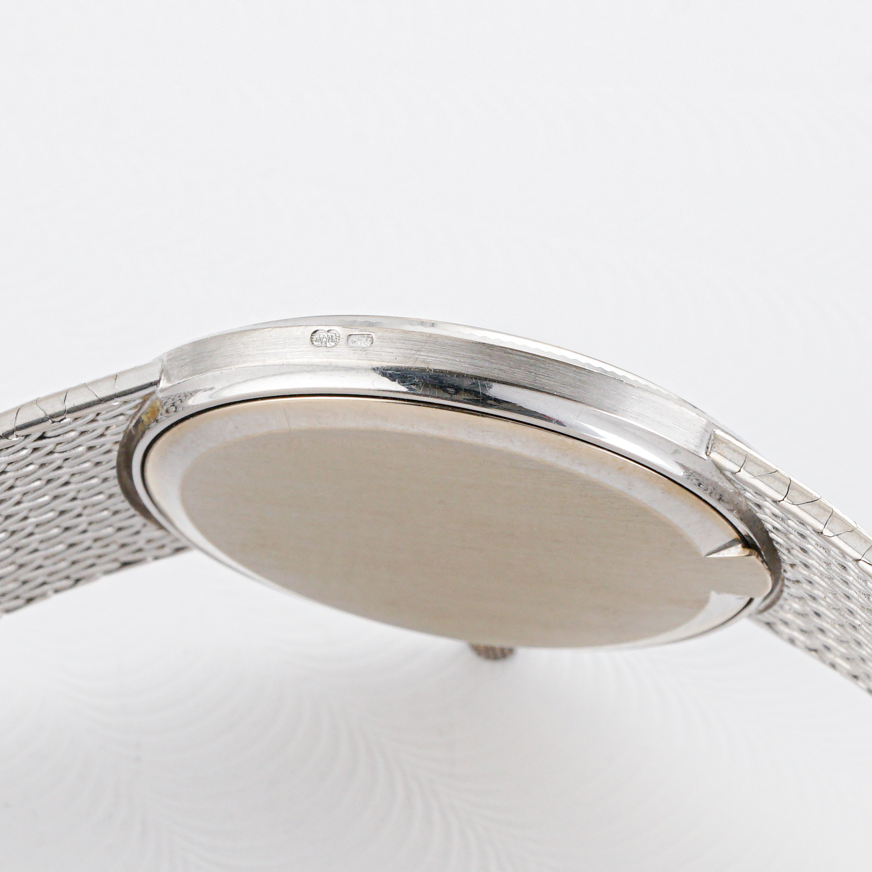 Patek Philippe Calatrava Ref. 3744 Clou de Paris 18k WG Box, Papers & invoice