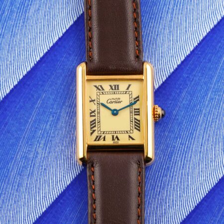 Cartier Tank Must Vermeil “Lemon dial” Ref. 5057001