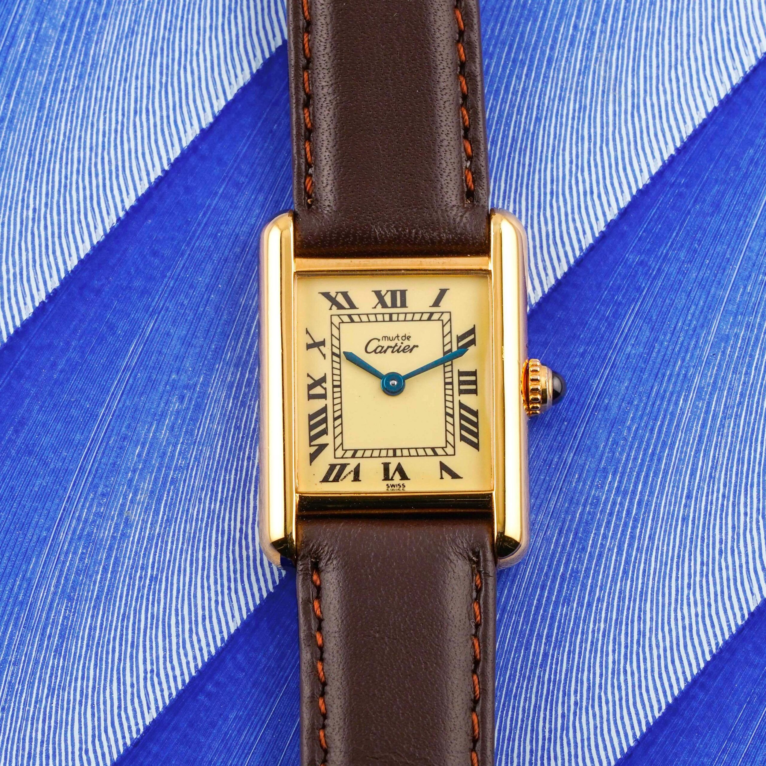 Cartier Tank Must Vermeil Lemon Dial 5057001
