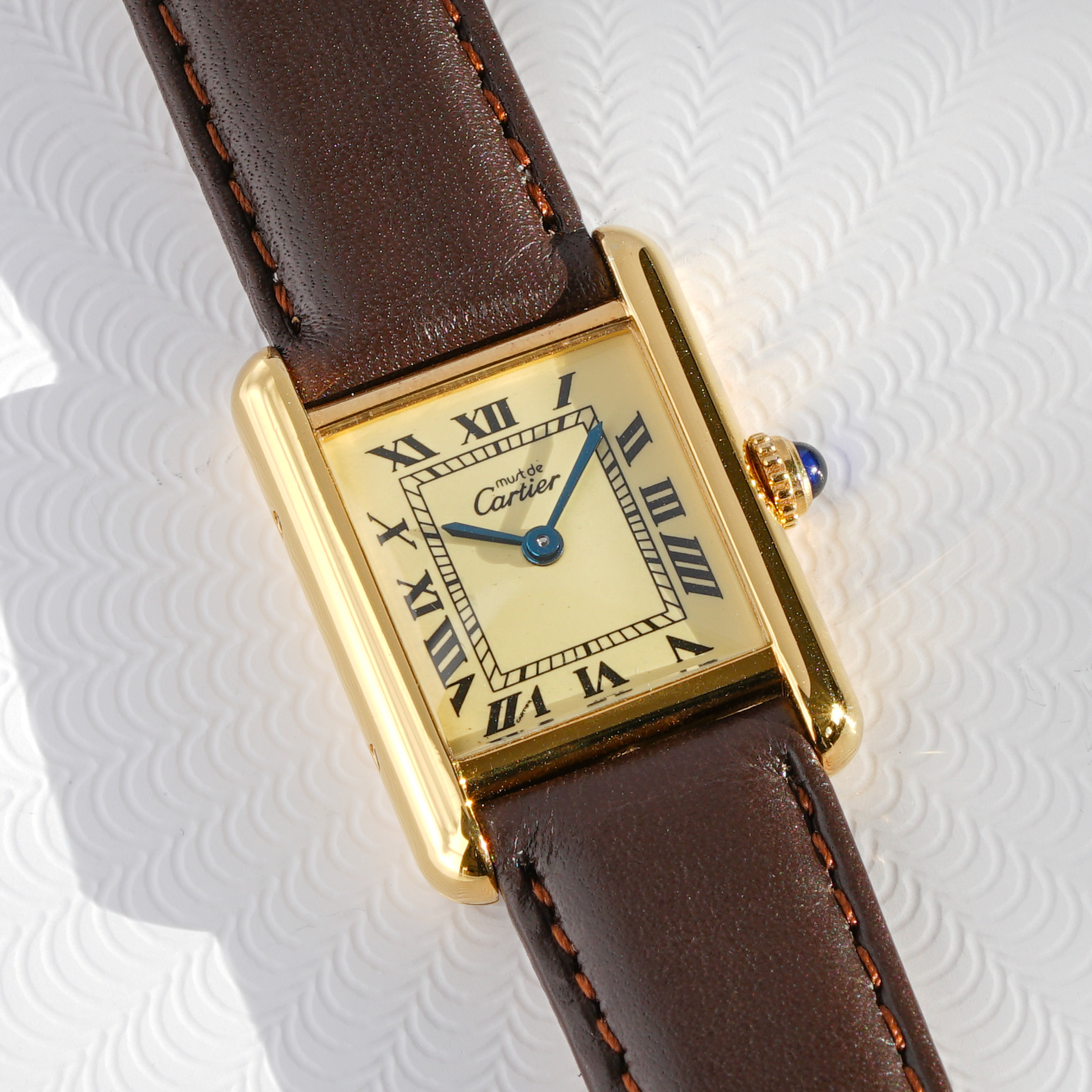 Cartier Tank Must Vermeil Lemon Dial 5057001