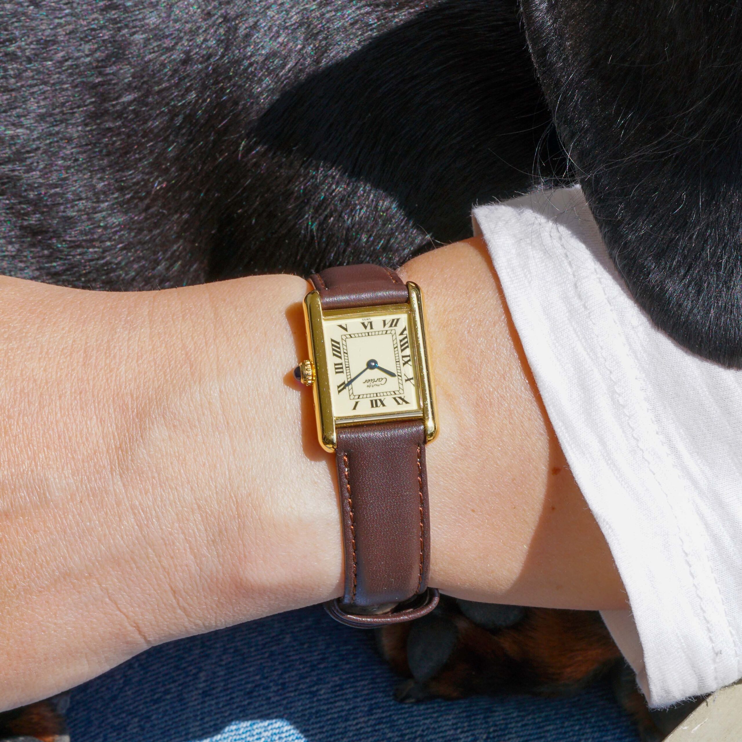 Cartier Tank Must Vermeil Lemon Dial 5057001