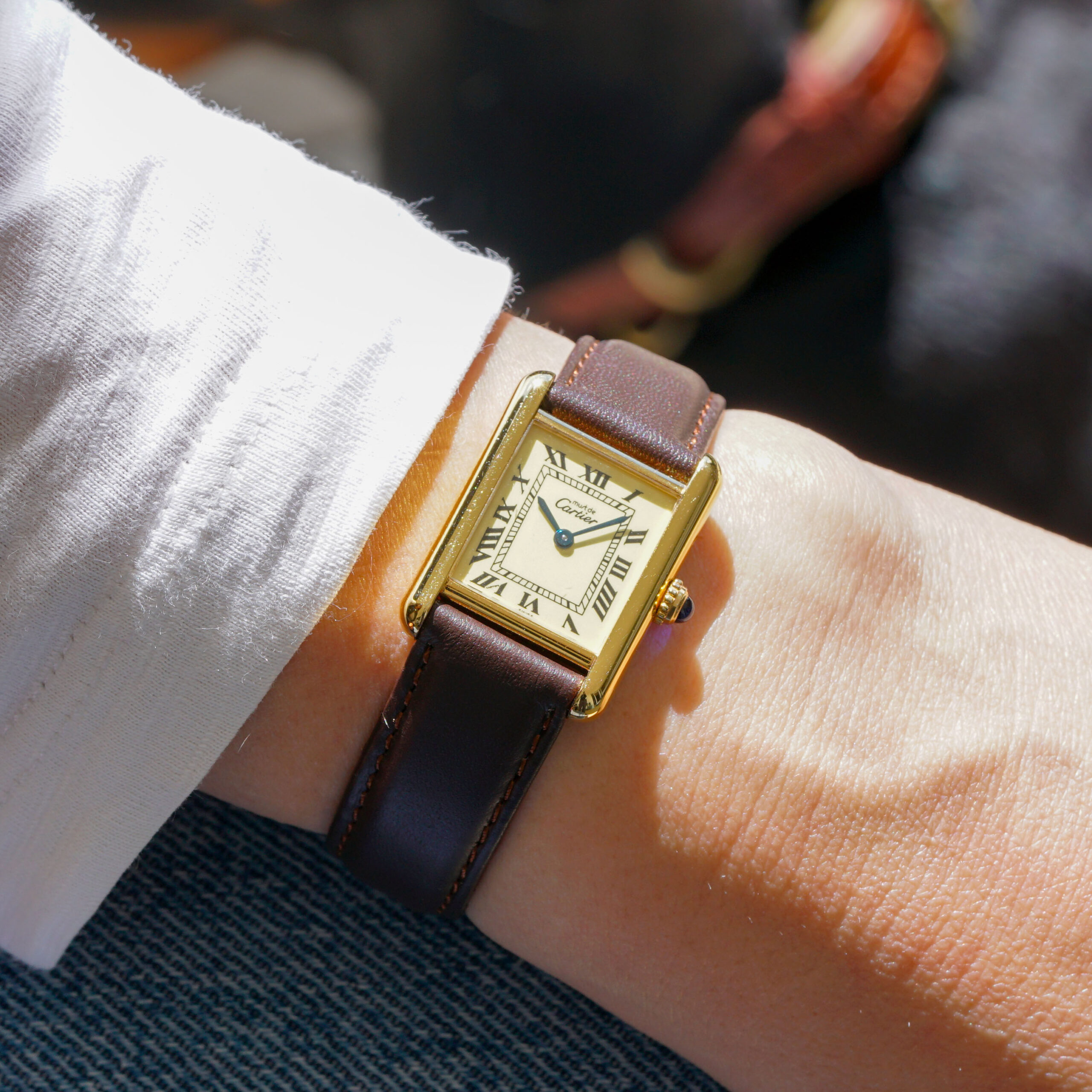 Cartier Tank Must Vermeil Lemon Dial 5057001