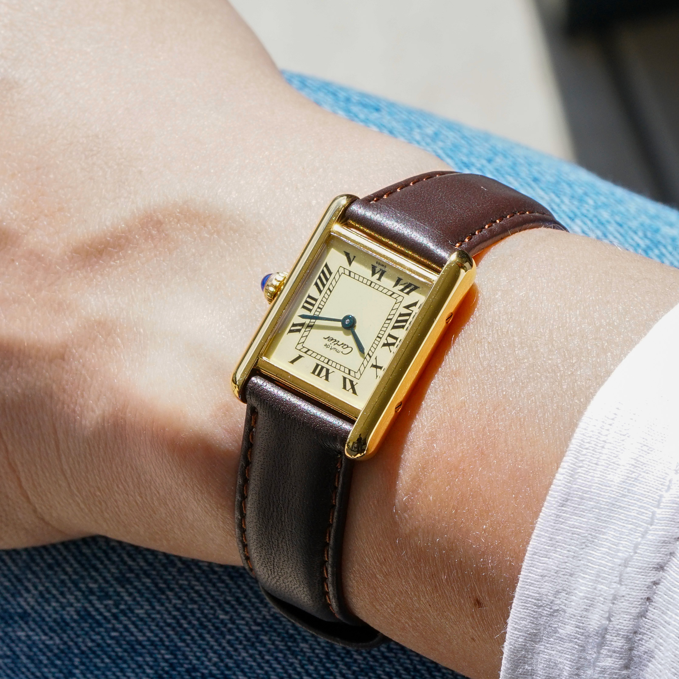 Cartier Tank Must Vermeil Lemon Dial 5057001