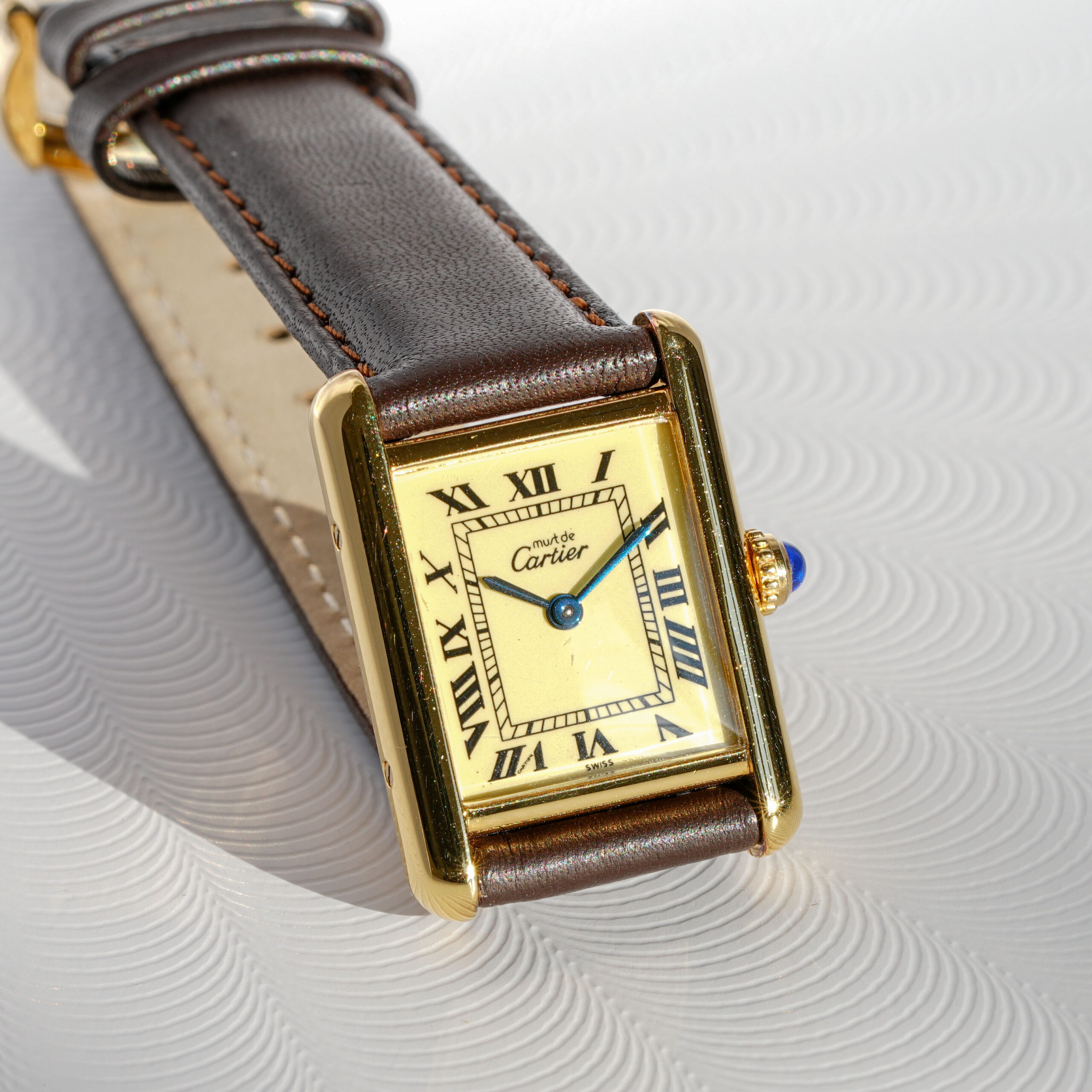 Cartier Tank Must Vermeil Lemon Dial 5057001