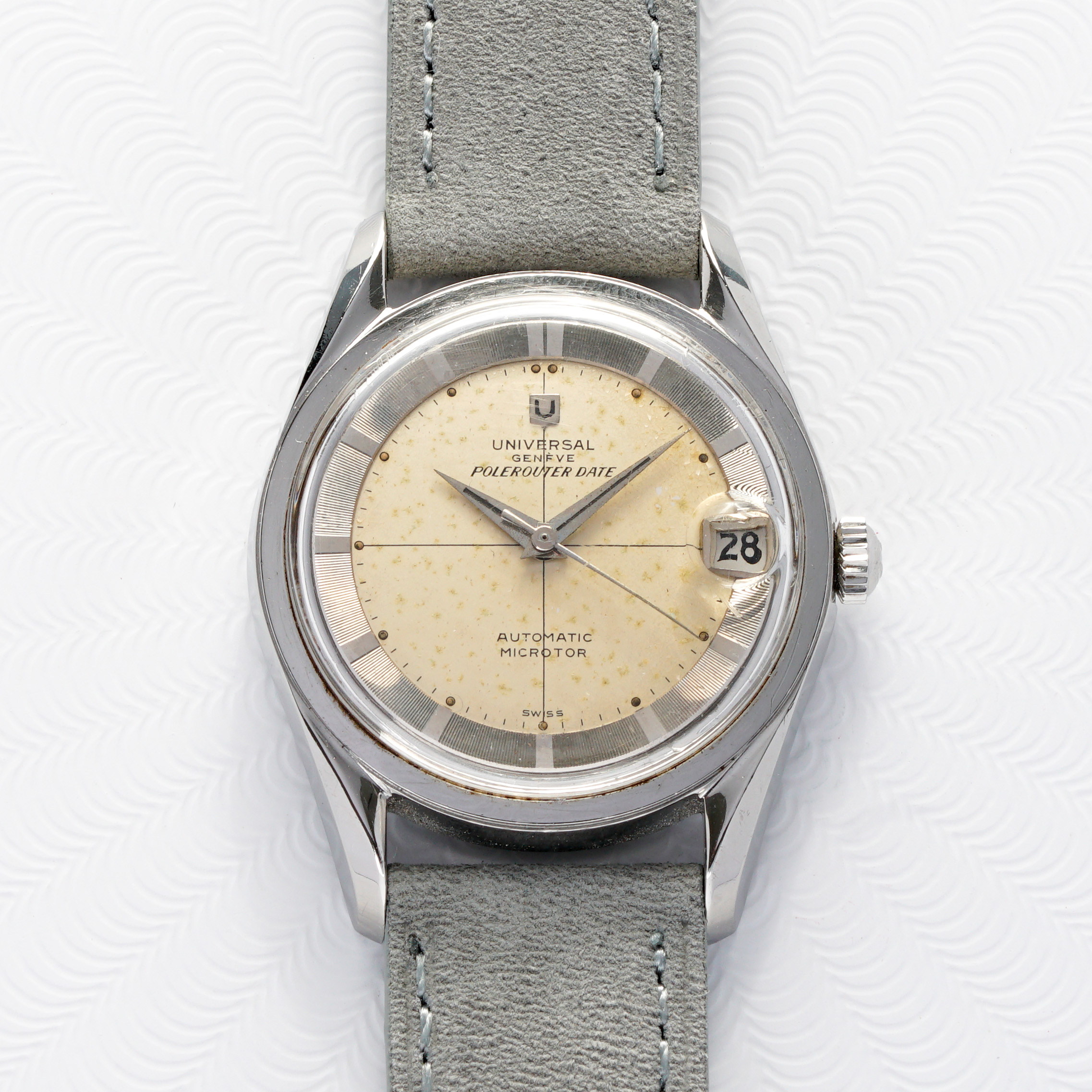Universal Genève Polerouter Date Ref. 204503-3 Circa 1960