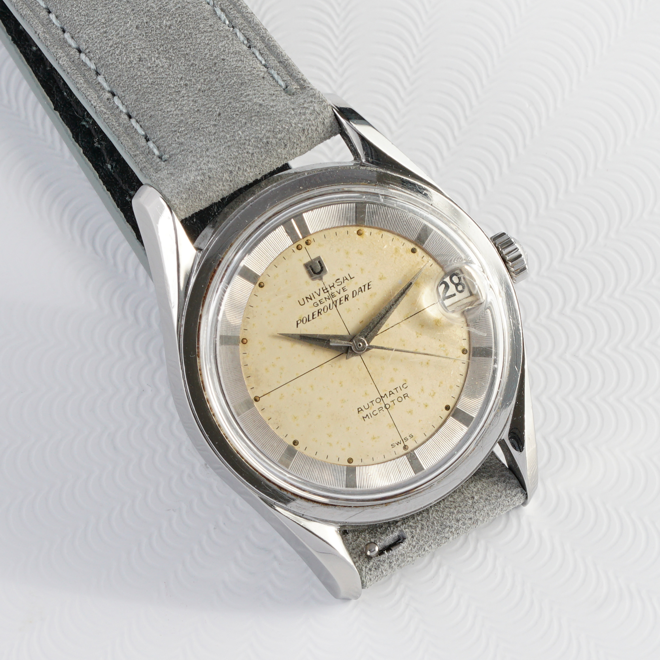 Universal Genève Polerouter Date Ref. 204503-3 Circa 1960
