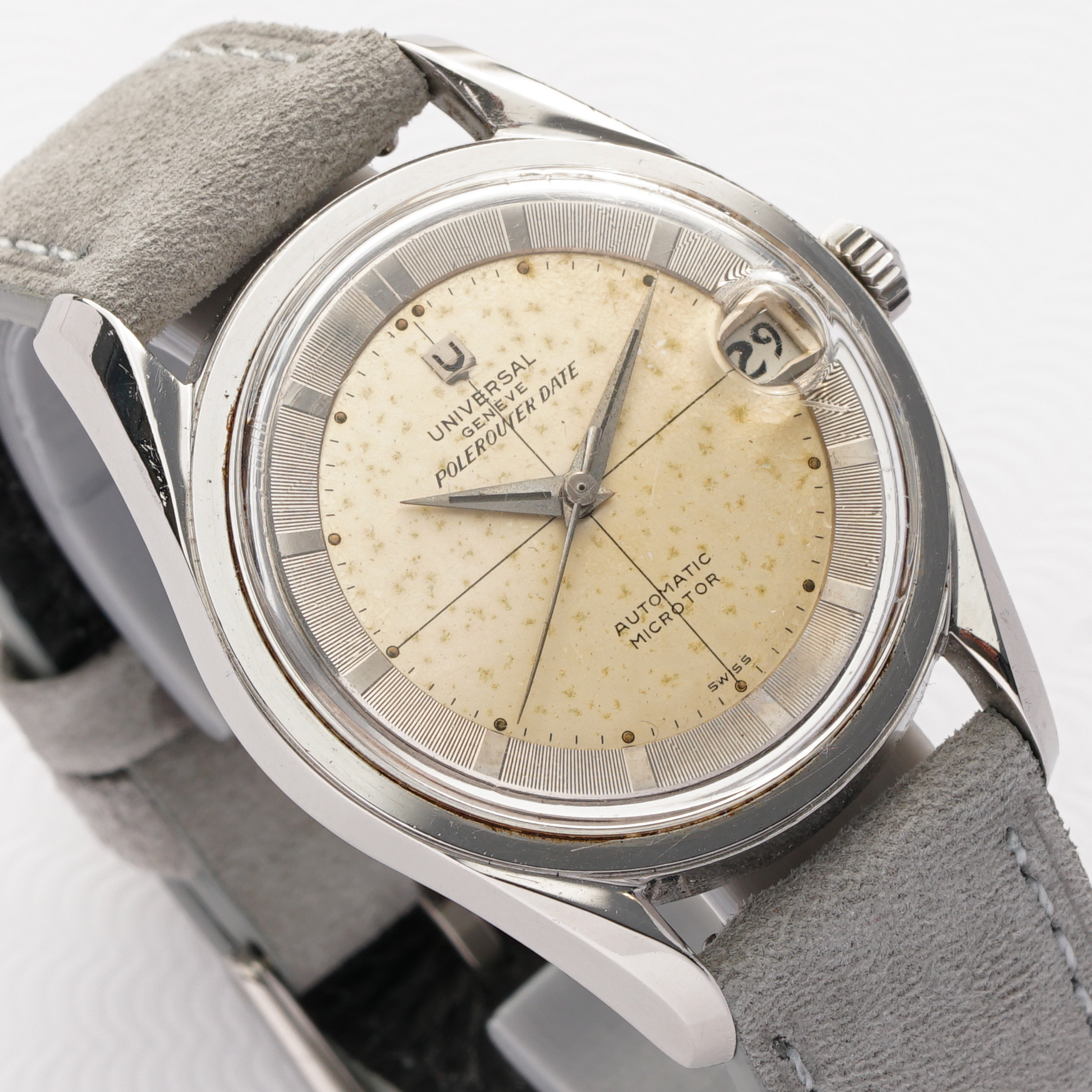 Universal Genève Polerouter Date Ref. 204503-3 Circa 1960
