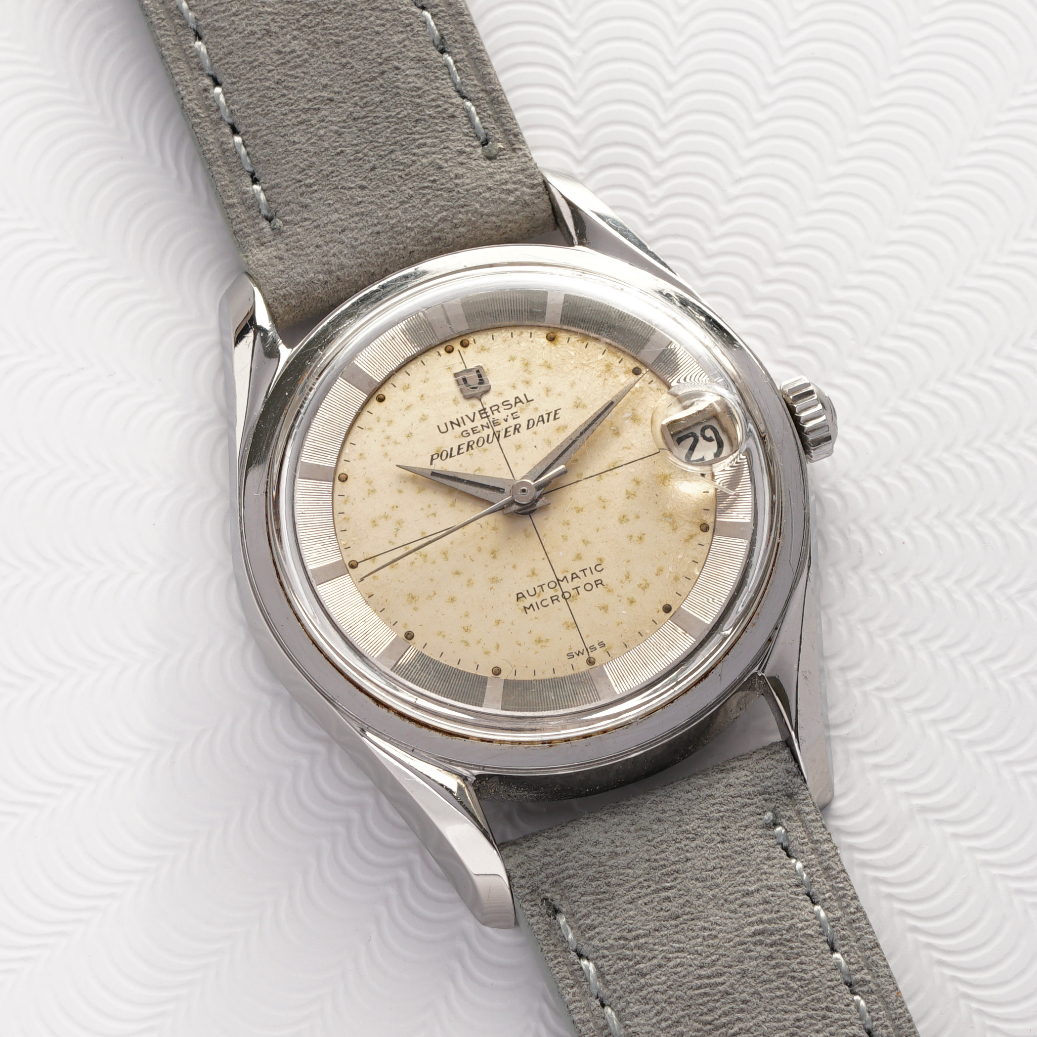 Universal Genève Polerouter Date Ref. 204503-3 Circa 1960
