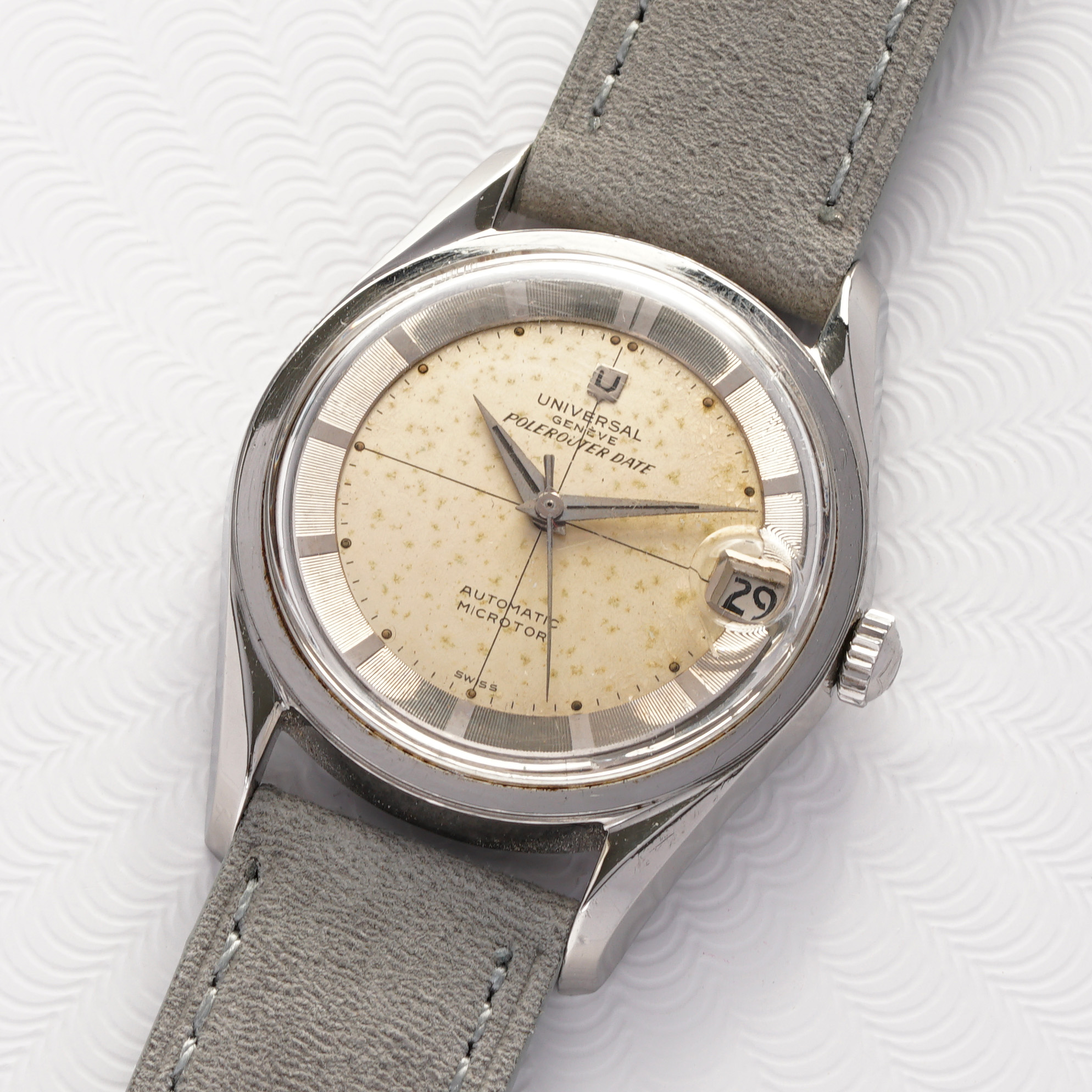 Universal Genève Polerouter Date Ref. 204503-3 Circa 1960