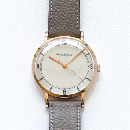 Jaeger-LeCoultre Jumbo Vintage 18k Rose Gold Circa 1950