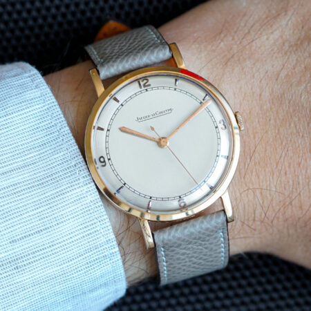 Jaeger-LeCoultre Jumbo Vintage 18k Rose Gold Circa 1950