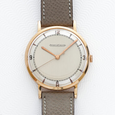 Jaeger-LeCoultre Jumbo Vintage 18k Rose Gold Circa 1950