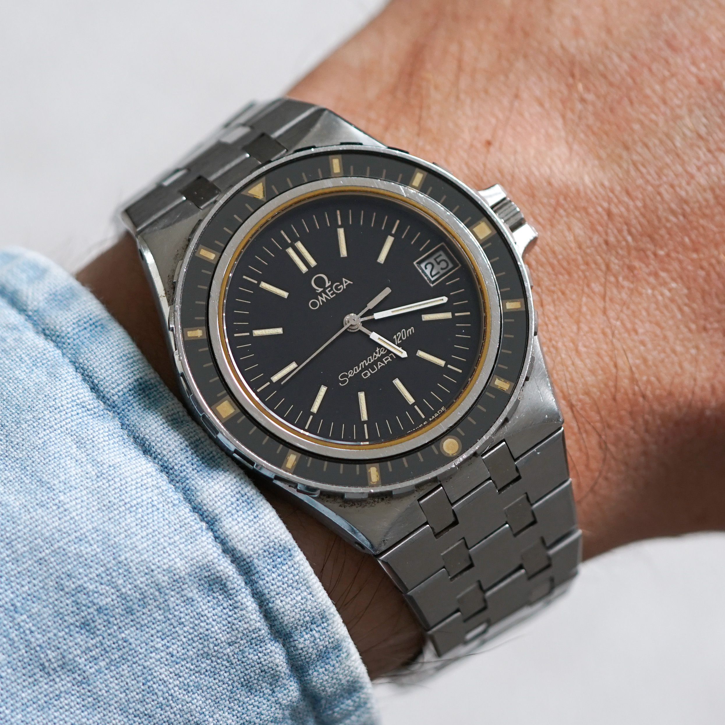Omega Seamaster 120m Jacques Mayol Réf. 396.0900 de 1981 - Image 3