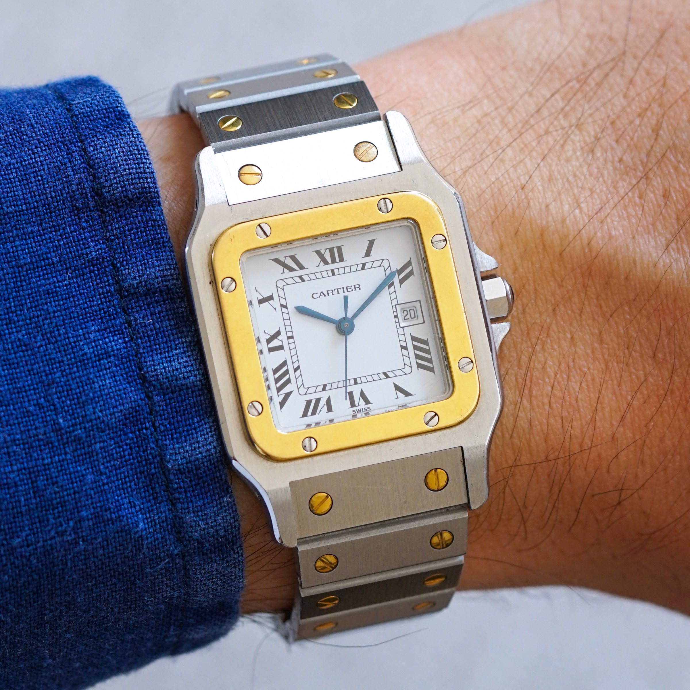 Cartier Santos ref. 2961 Two tone Vintage