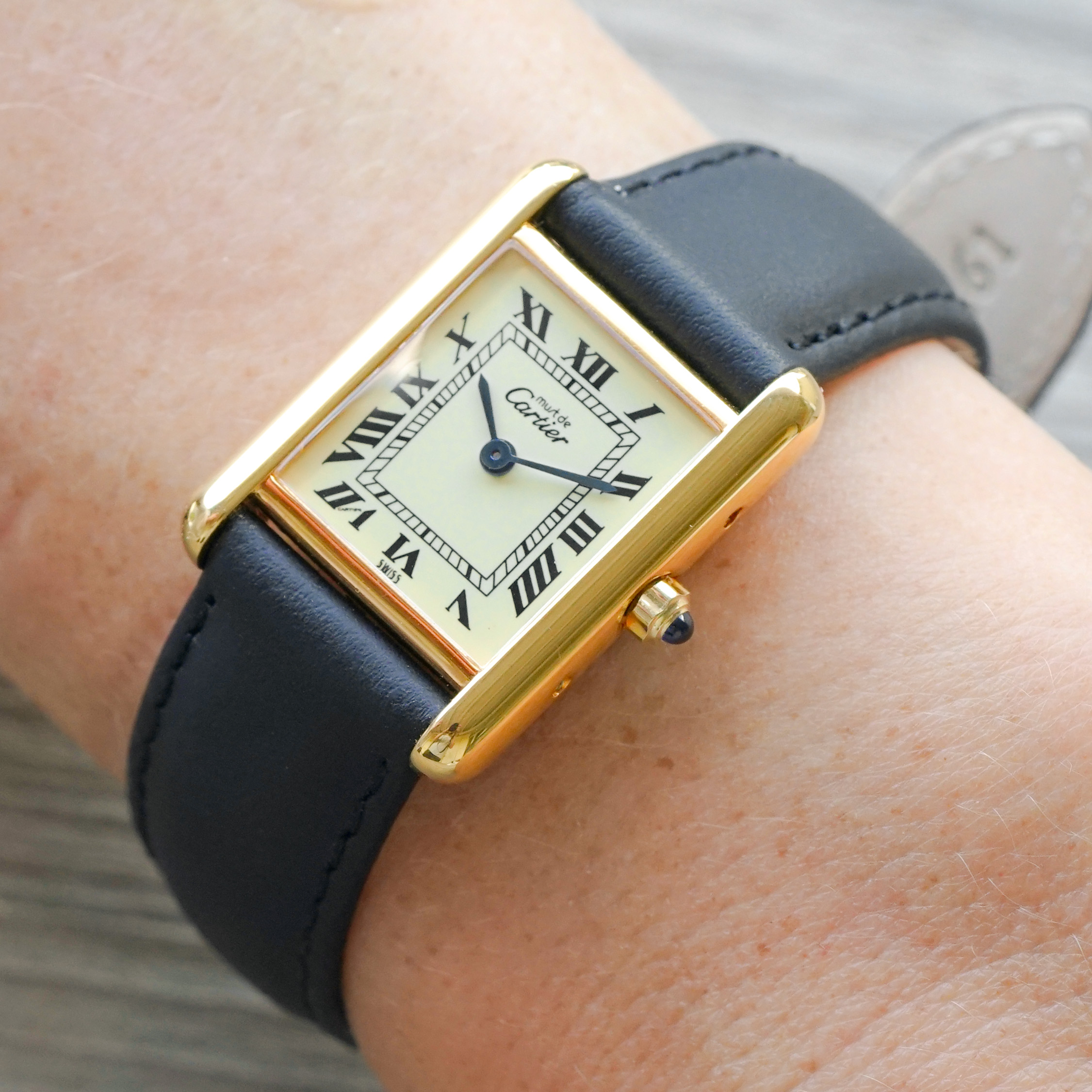 Cartier Tank Must Vermeil Vintage 3 66001