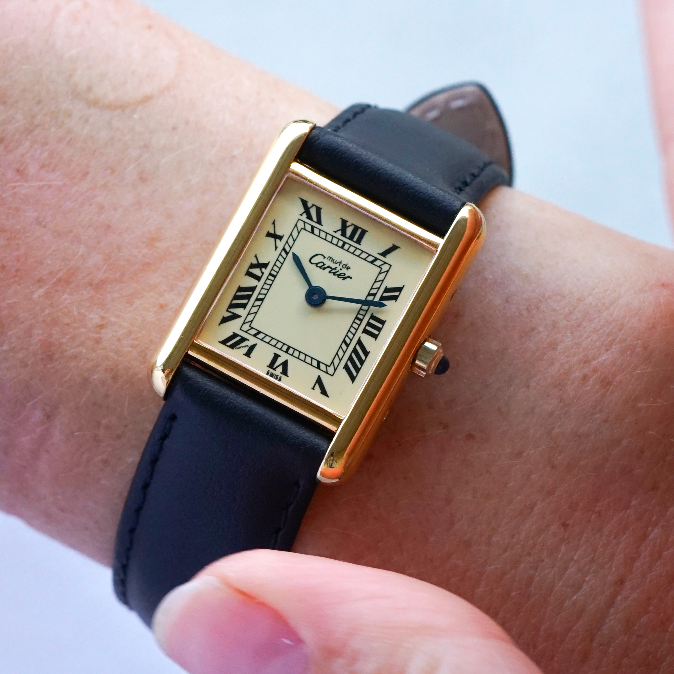 Cartier Tank Must Vermeil Vintage 3 66001