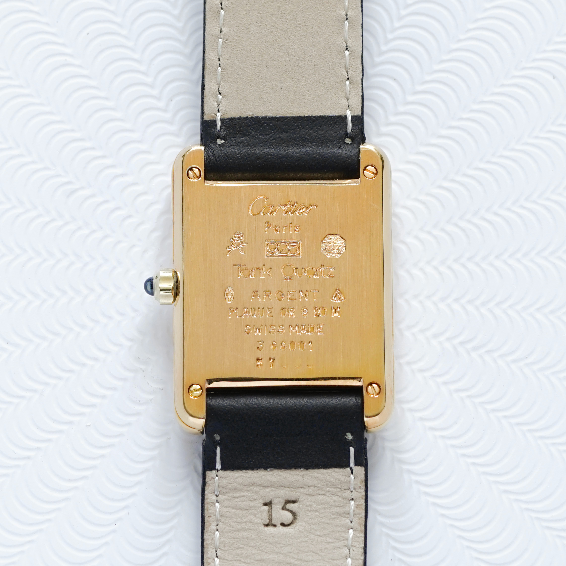 Cartier Tank Must Vermeil Vintage 3 66001