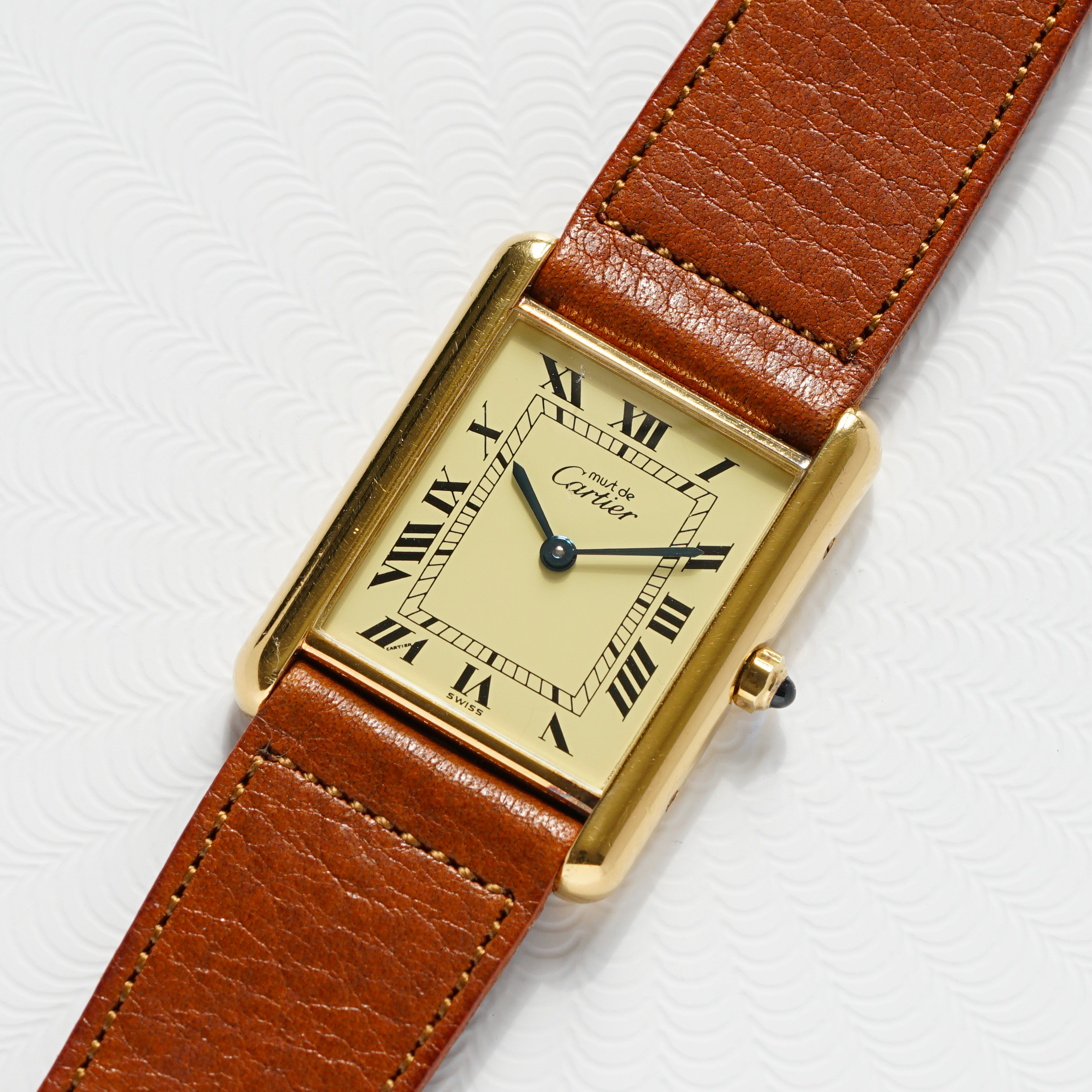 Cartier Tank Must Vermeil LM 6 81006 wih papers from 1986