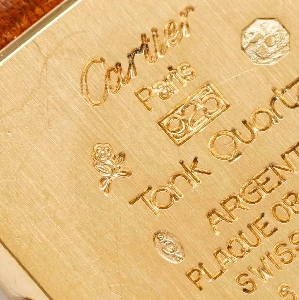 Cartier Tank Must Vermeil LM 6 81006 wih papers from 1986