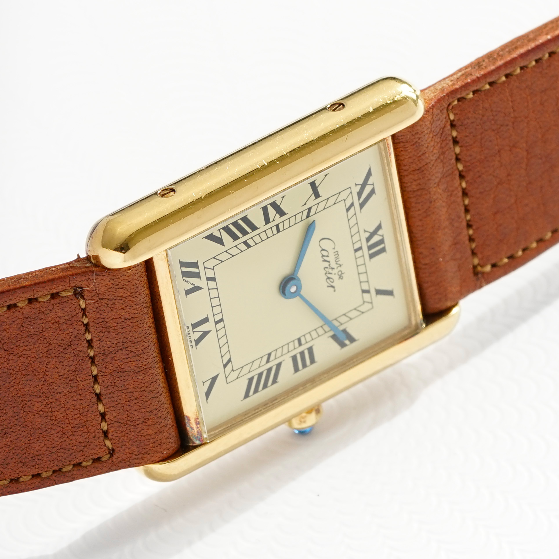 Cartier Tank Must Vermeil LM 6 81006 wih papers from 1986