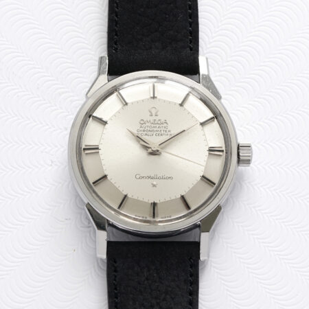 Omega Constellation “Pie Pan” Réf. 167.005 1964 avec papier