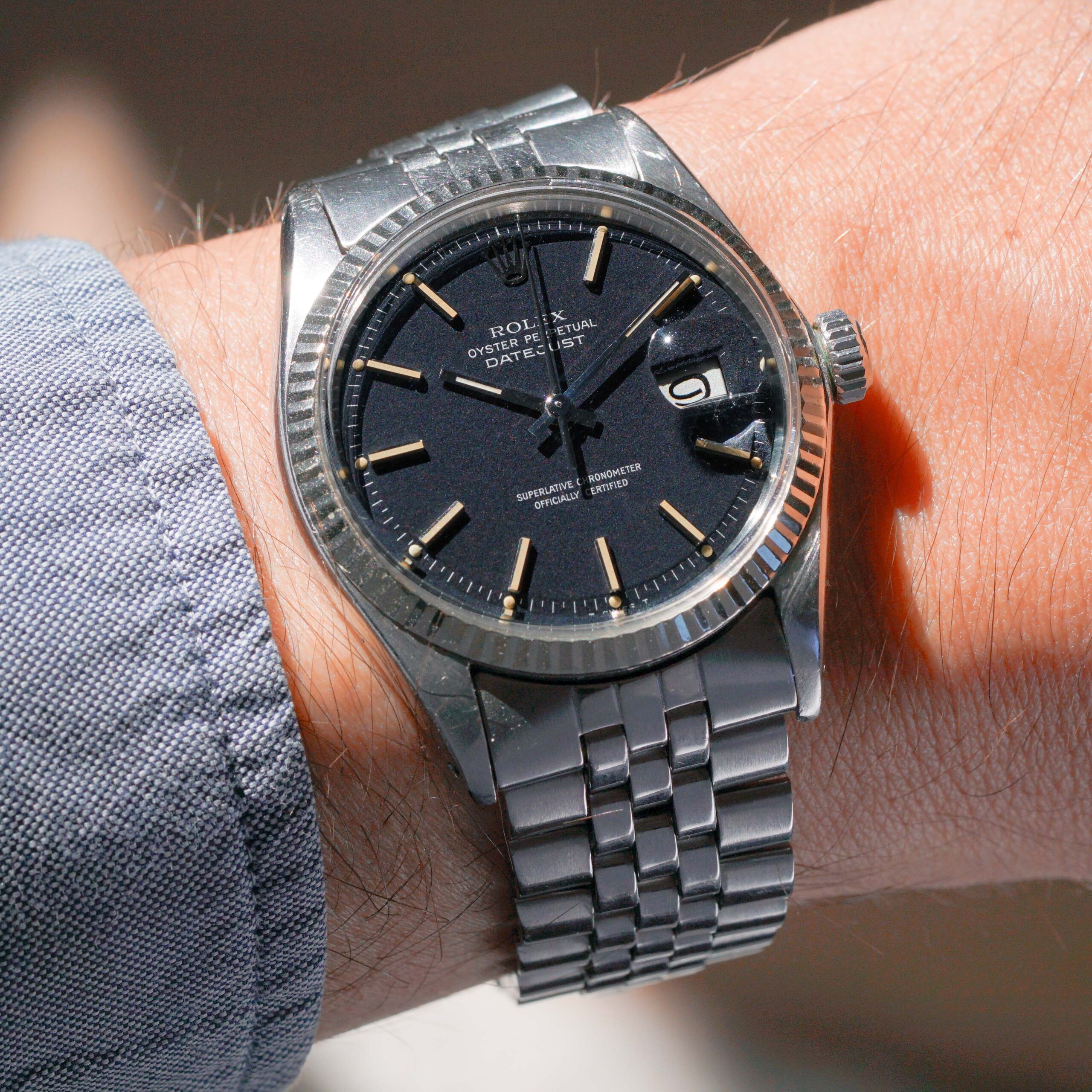 Rolex Datejust 1601 Confetti dial from 1970
