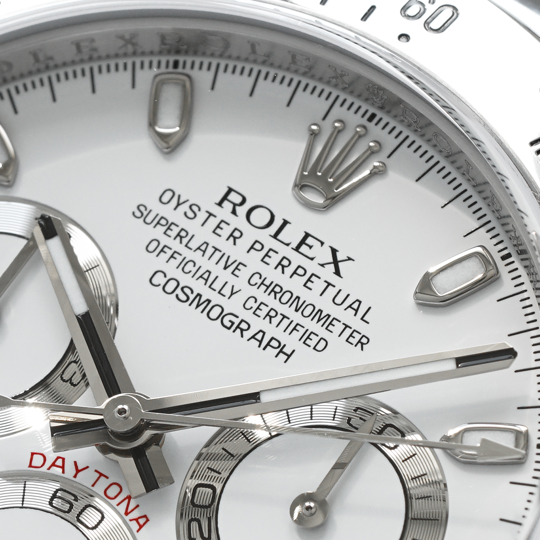 Rolex Daytona Ref. 116520 White APH Dial Full Set