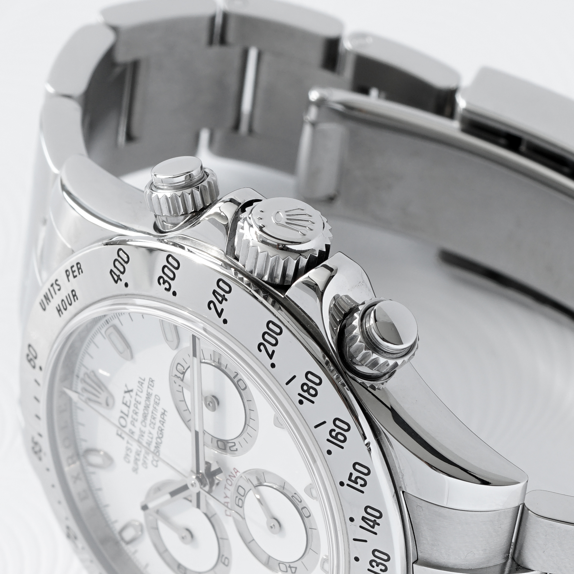 Rolex Daytona Ref. 116520 White APH Dial Full Set
