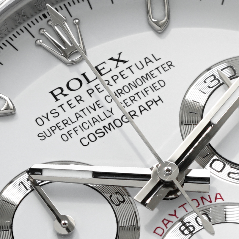 Rolex Daytona Ref. 116520 White APH Dial Full Set
