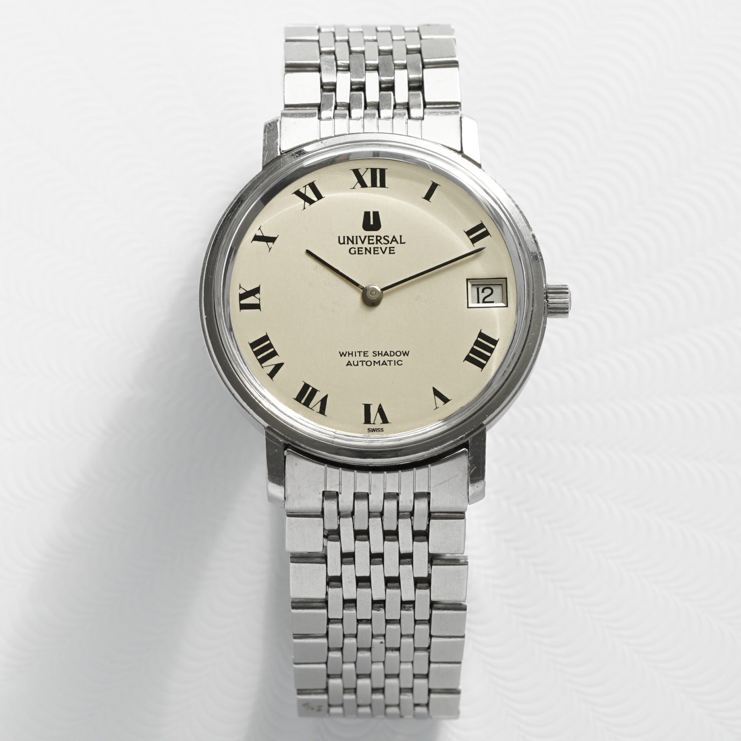 Universal Genève White Shadow Ref. 867.101 GF bracelet from 1969