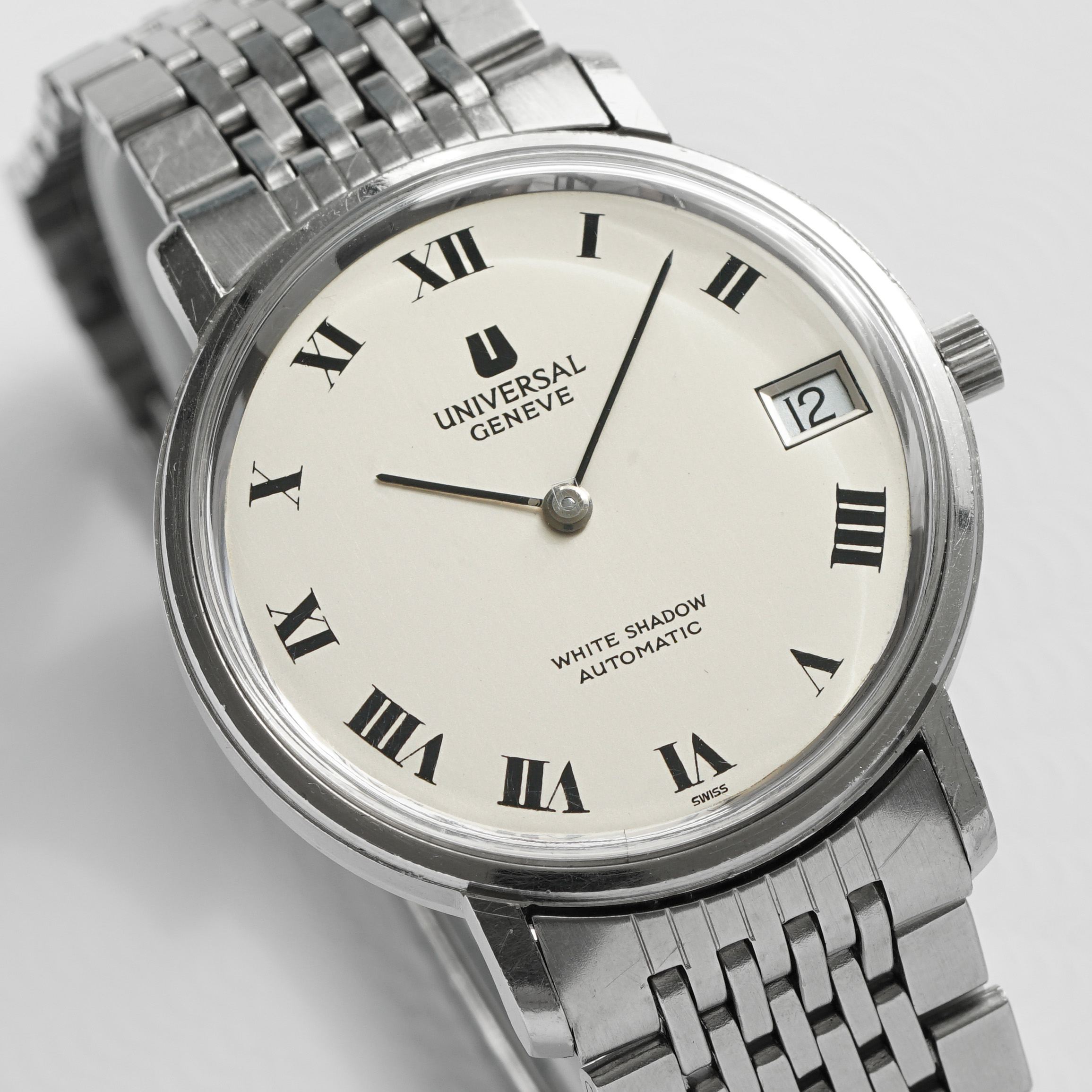 Universal Genève White Shadow Ref. 867.101 GF bracelet from 1969