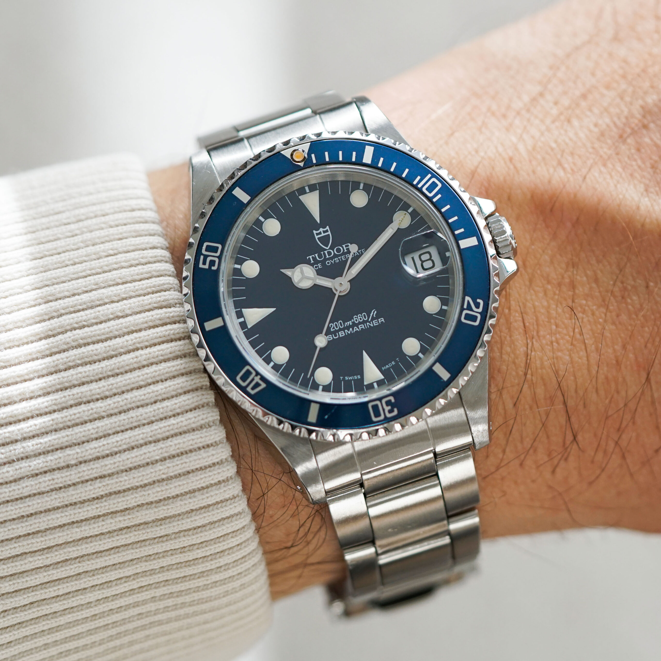 Tudor Submariner 75090 Blue from 1993
