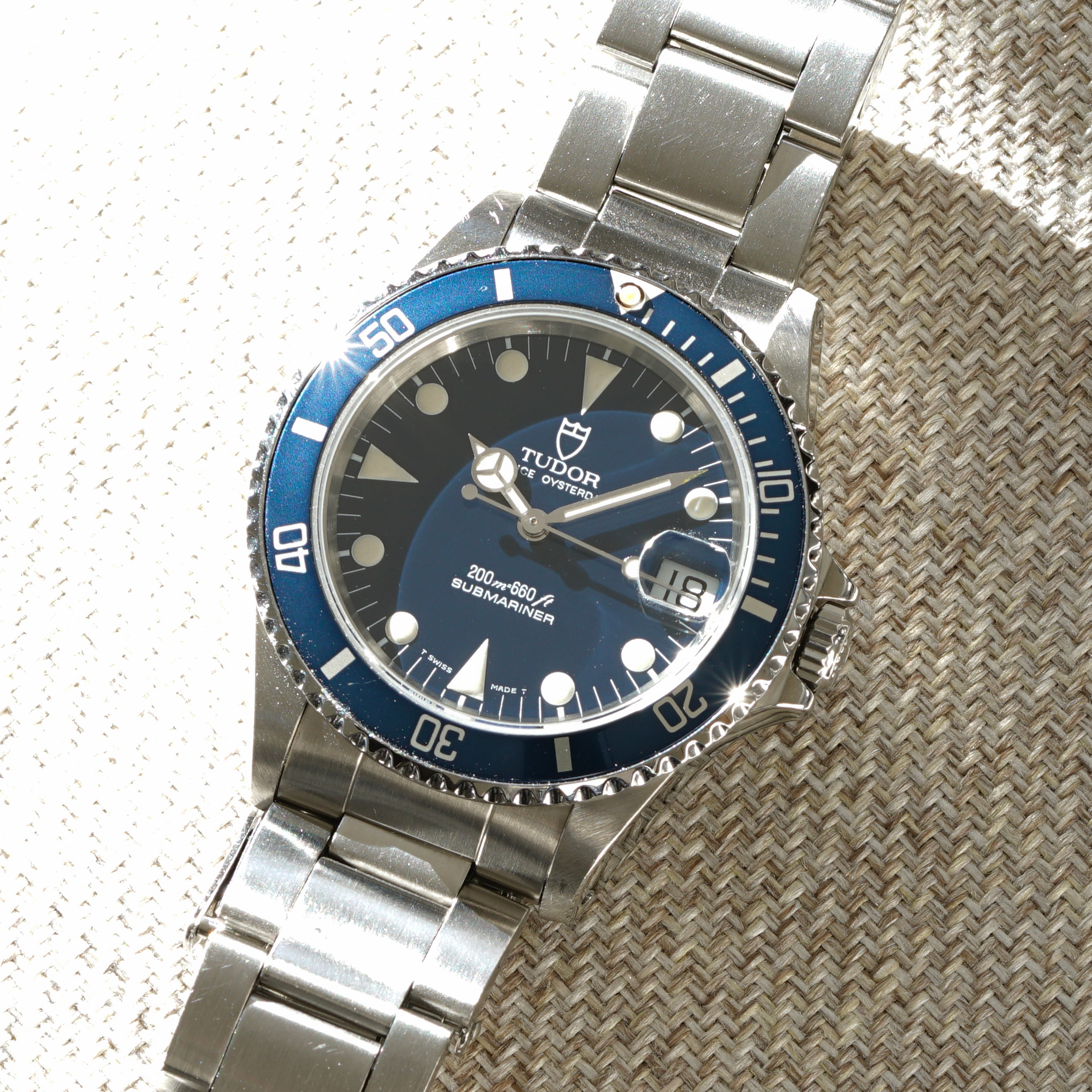 Tudor Submariner 75090 Blue from 1993